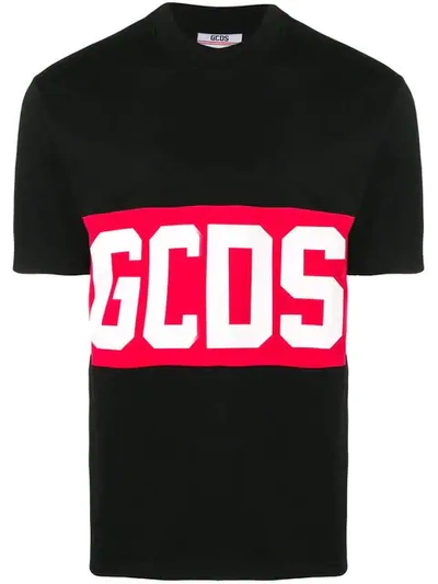 Shop Gcds Logo Band T In Black