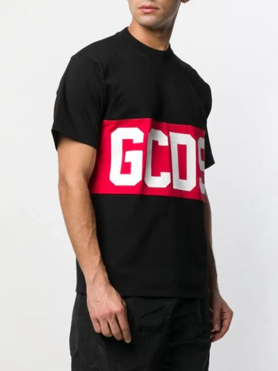 Shop Gcds Logo Band T In Black