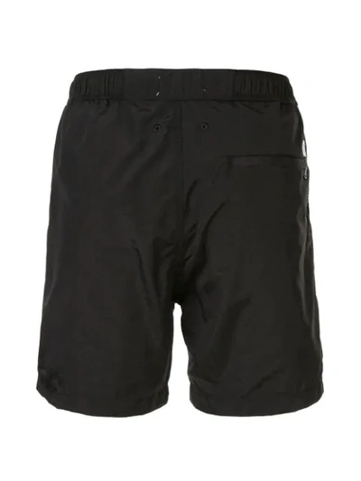 Shop Venroy Snaplock Swim Shorts In Black