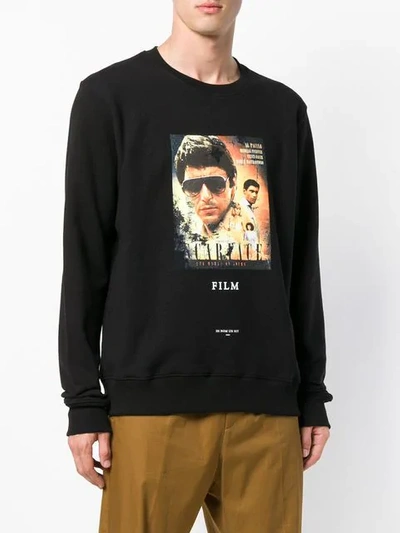 Shop Ih Nom Uh Nit Scarface Sweatshirt In Black