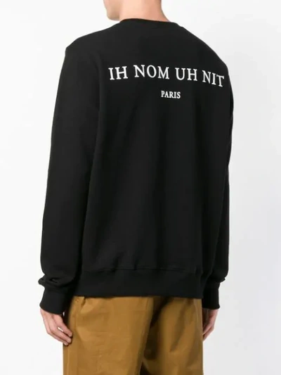 Shop Ih Nom Uh Nit Scarface Sweatshirt In Black