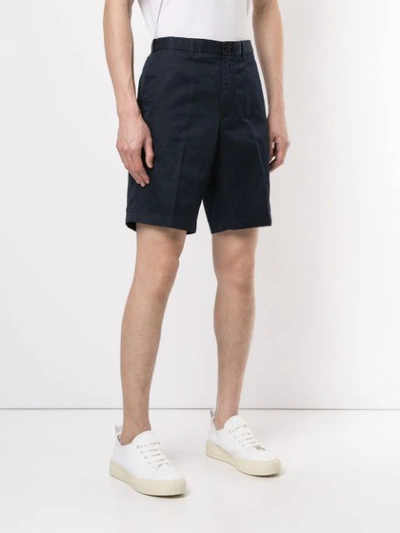 Shop Kent & Curwen Classic Chino Shorts In Blue