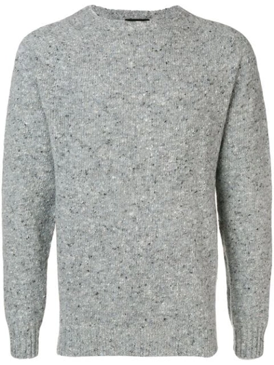 Shop Howlin' Crew Neck Jumper In Grey