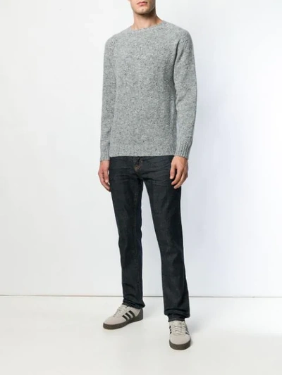 Shop Howlin' Crew Neck Jumper In Grey