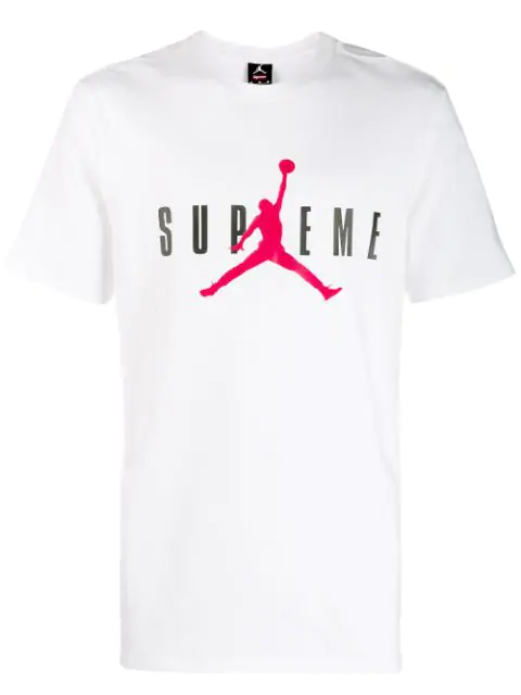 white supreme shirt