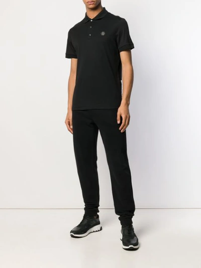 Shop Philipp Plein Classic Polo Shirts In Black