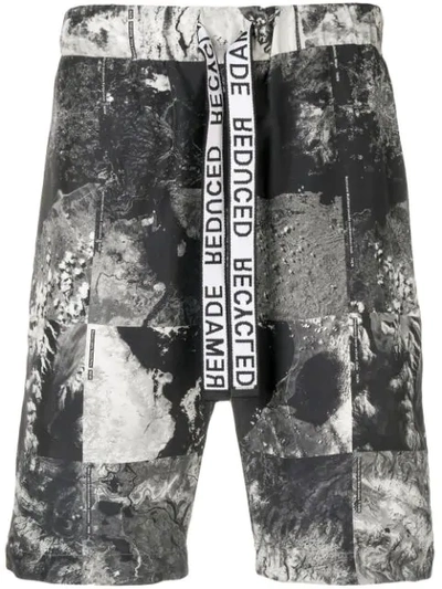 Shop Raeburn Nasa Shorts In Grey
