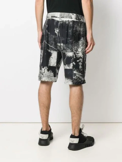 Shop Raeburn Nasa Shorts In Grey