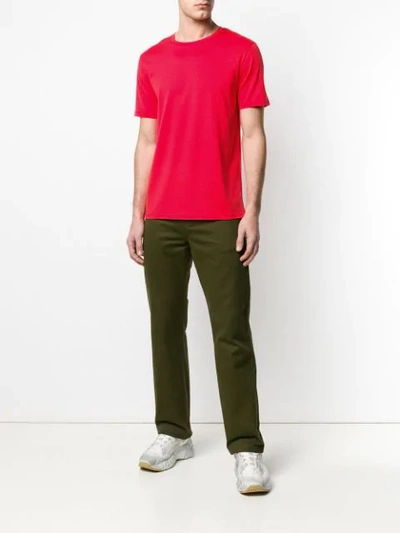 Shop Acne Studios Measure Slim Fit T In Red