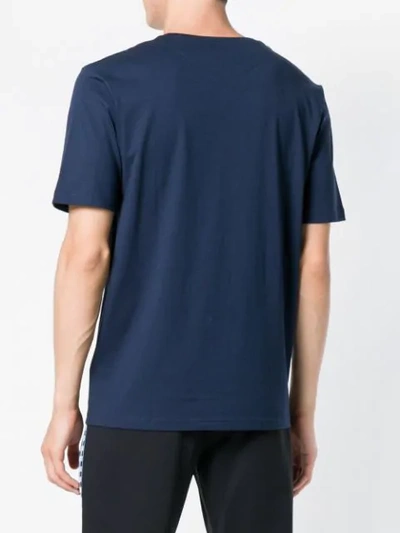 Shop Wales Bonner Plain Classic T-shirt In Blue