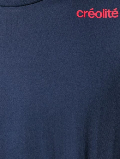 Shop Wales Bonner Plain Classic T-shirt In Blue