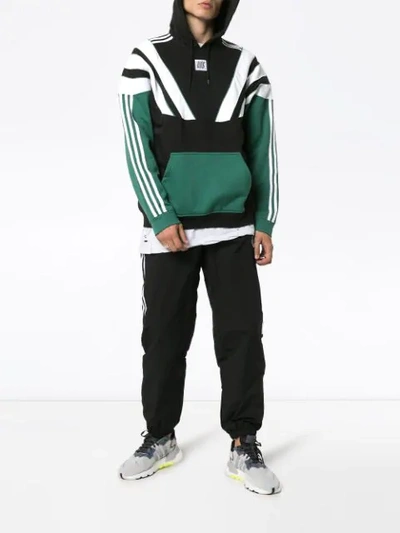 Adidas Originals Adidas X Nts Radio Original Striped Cotton Blend Hoodie In  Multicolour | ModeSens