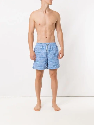 Shop Track & Field Beach Swim Shorts In Blue