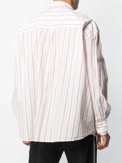Shop Our Legacy Striped Shirt In White