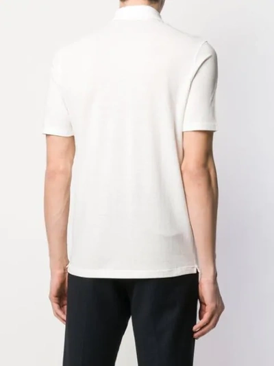 Dell'oglio Slim Polo T-shirt In White
