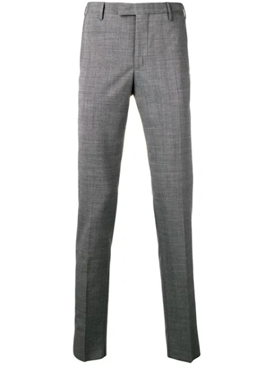 Shop Pt01 Skinny Fit Trousers In Grey