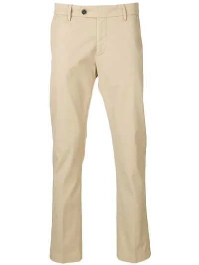 Shop Al Duca D'aosta Straight-leg Trousers In Neutrals