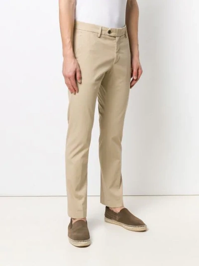 Shop Al Duca D'aosta Straight-leg Trousers In Neutrals