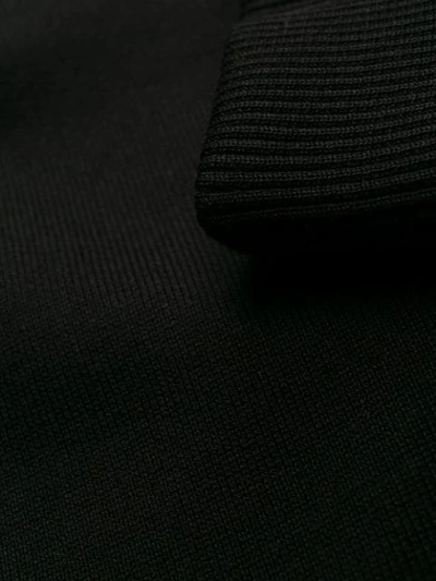 Shop Dolce & Gabbana Dg Embroidery Hoodie In Black