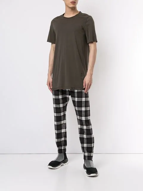 rick owens plaid pants