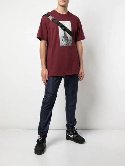 Shop Supreme Mike Kelly Empire State T-shirt In Red