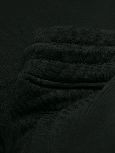 Shop Marcelo Burlon County Of Milan Logo Patch Track Pants In Black