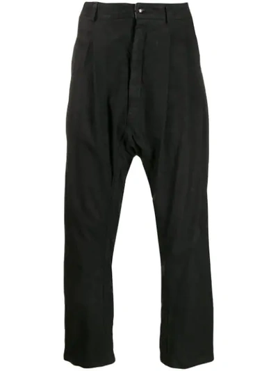 Shop Isaac Sellam Experience Slouch Trousers In Black