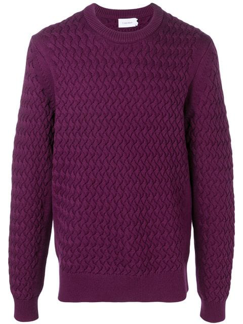 calvin klein purple sweatshirt