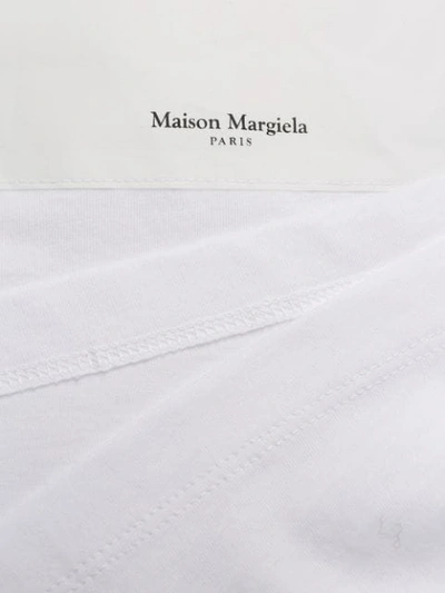 Shop Maison Margiela White Box T-shirt