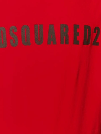 DSQUARED2 T-SHIRT - 红色