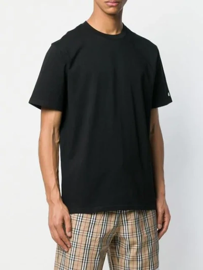 Shop Carhartt Crew-neck T-shirt In Black