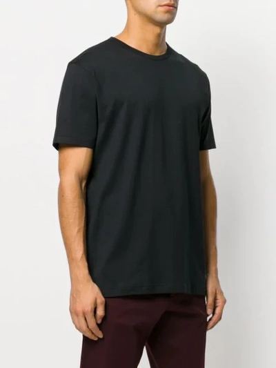 Shop Sunspel Basic T-shirt - Black