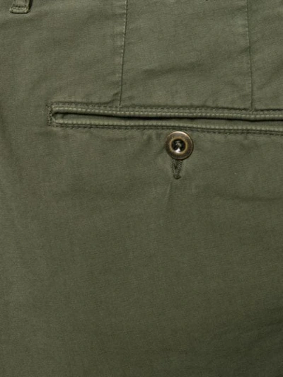 Shop Incotex Classic Chinos In Green