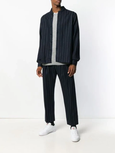 Shop Costumein Striped Woven Shirt - Blue