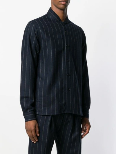 Shop Costumein Striped Woven Shirt - Blue