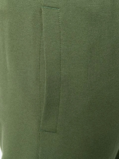Shop Z Zegna Slim-fit Track Trousers In Green