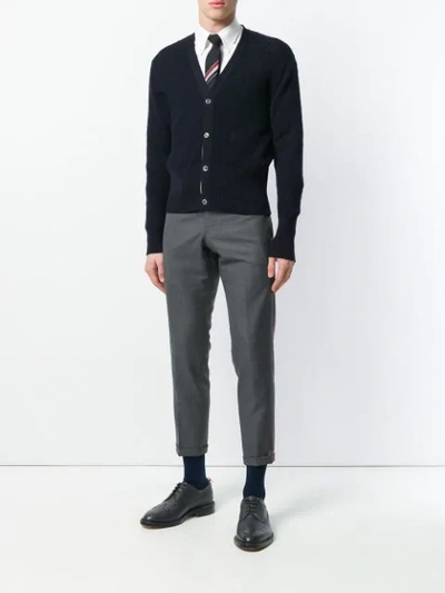 Shop Thom Browne Center In 415 Navy