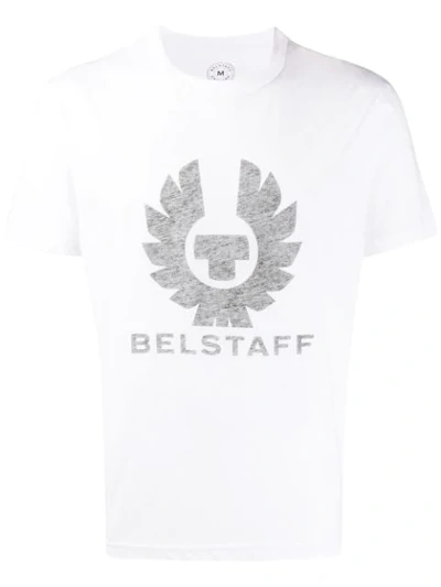 Shop Belstaff Coteland 2.0 Print T-shirt In White