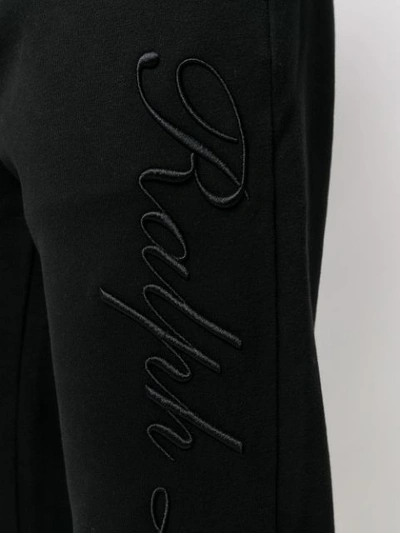 Polo Ralph Lauren Tapered Jogging Trousers In Black