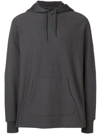 Shop Belstaff Embroidered Logo Sweatshirt In Black