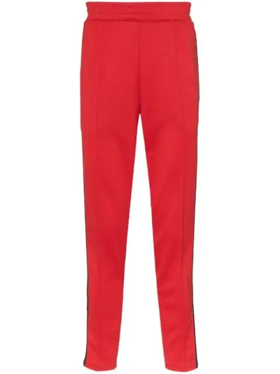 Shop Nike X Martine Rose Red And Blue Sweatpants