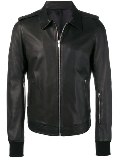 Shop Rick Owens Rotterdam Jacket In Black