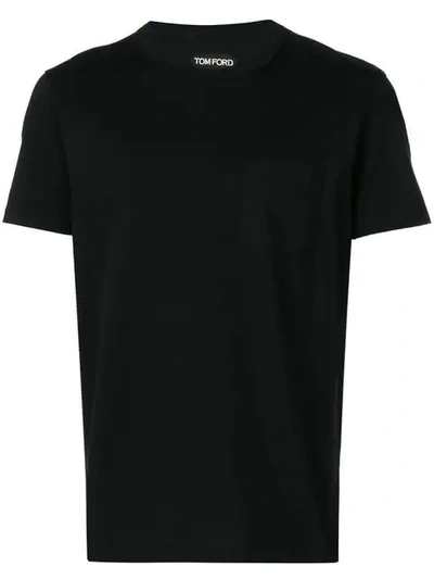 Shop Tom Ford Classic T-shirt - Black