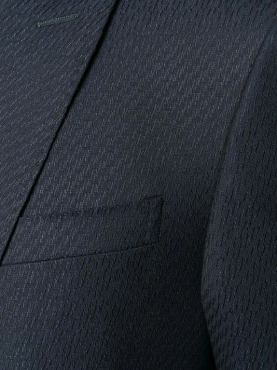 CORNELIANI 经典马甲式西装套装 - 蓝色