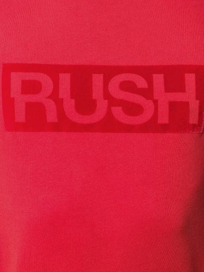 Shop Ron Dorff T-shirt Mit "rush"-print In Red