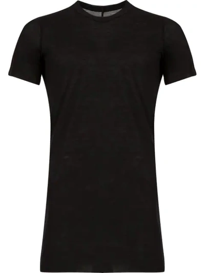 RICK OWENS 基本款T恤 - 黑色