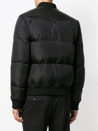 Shop Dsquared2 Shell Puffer Jacket In Black