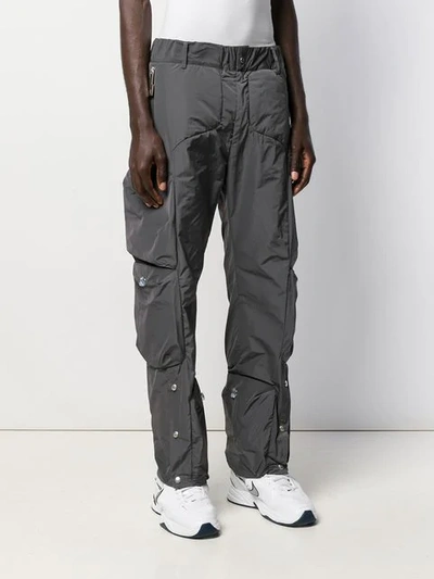 Shop A-cold-wall* Utility Trousers In Grey