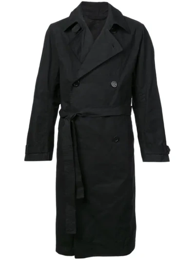 CASEY CASEY CLASSIC TRENCH COAT - 黑色