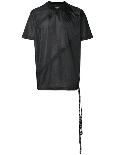 Shop Christopher Raeburn Parachute T-shirt In Black